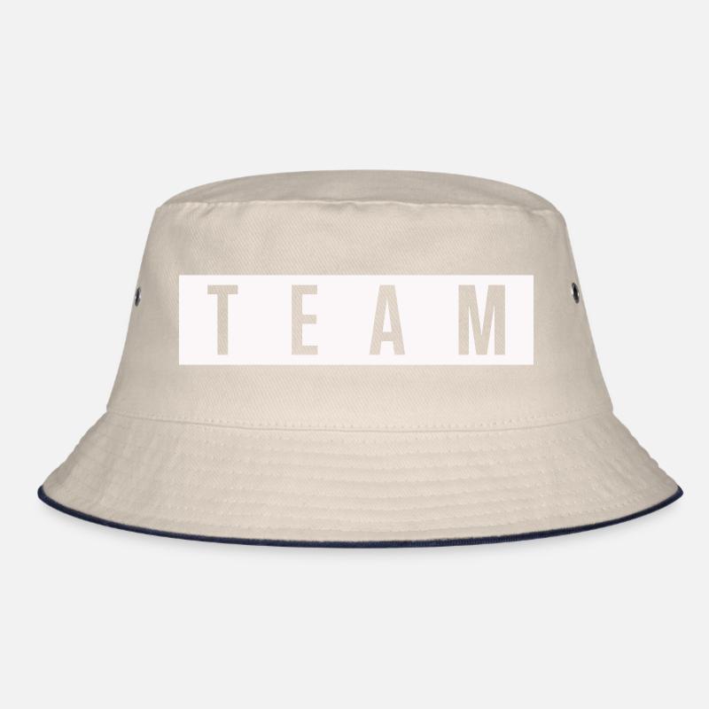 TEAM Block lettering Bucket Hat
