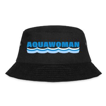 AQUAWOMAN - Bucket Hat - black - Front - Lela (165cm)