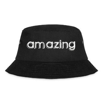 amazing - Bucket Hat - black - Front - Lela (165cm)