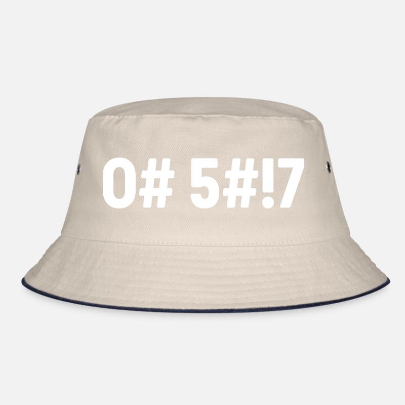 Oh Shit Coded Bucket Hat