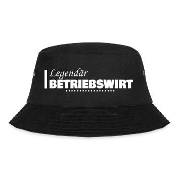 Job Betriebswirt - Bucket Hat - Schwarz - Vorne - Lela (165cm)
