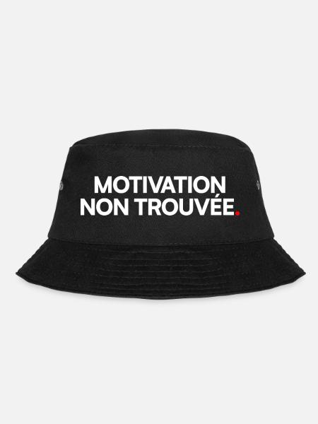 Motivation non trouvée - Bob - noir