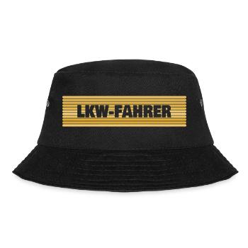 Berufung Lkw-Fahrer - Bucket Hat - Schwarz - Vorne - Lela (165cm)
