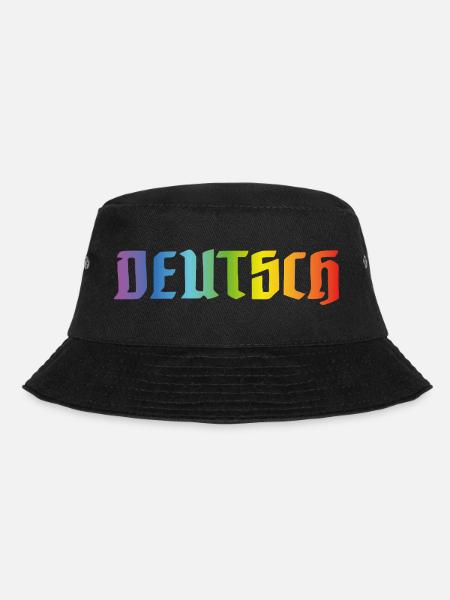 DEUTSCH PRIDE - Bucket Hat - Schwarz