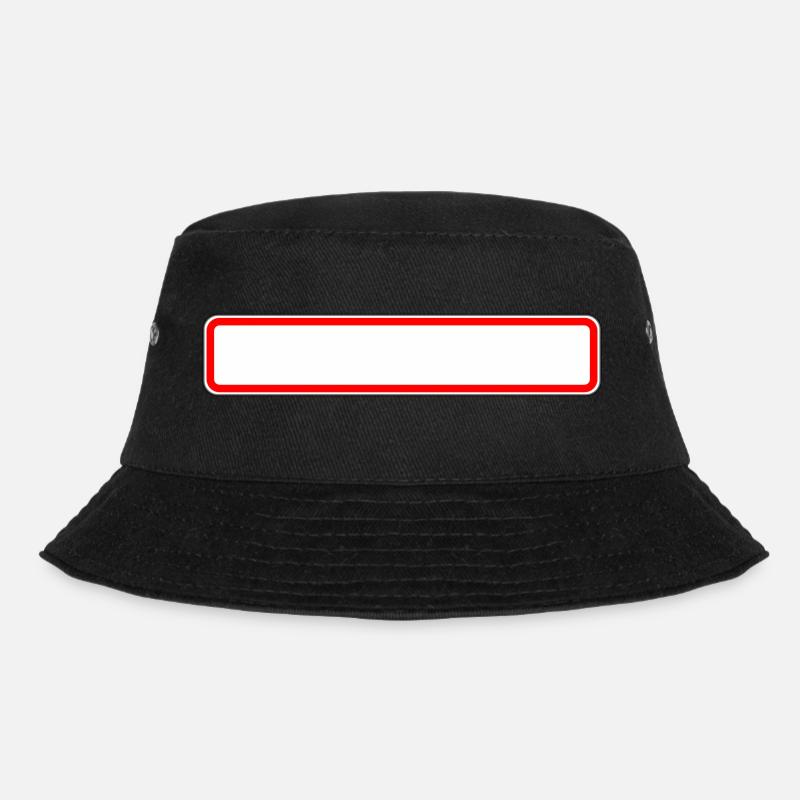 Stadt-Panel, Jungfrau - Bucket Hat - Schwarz