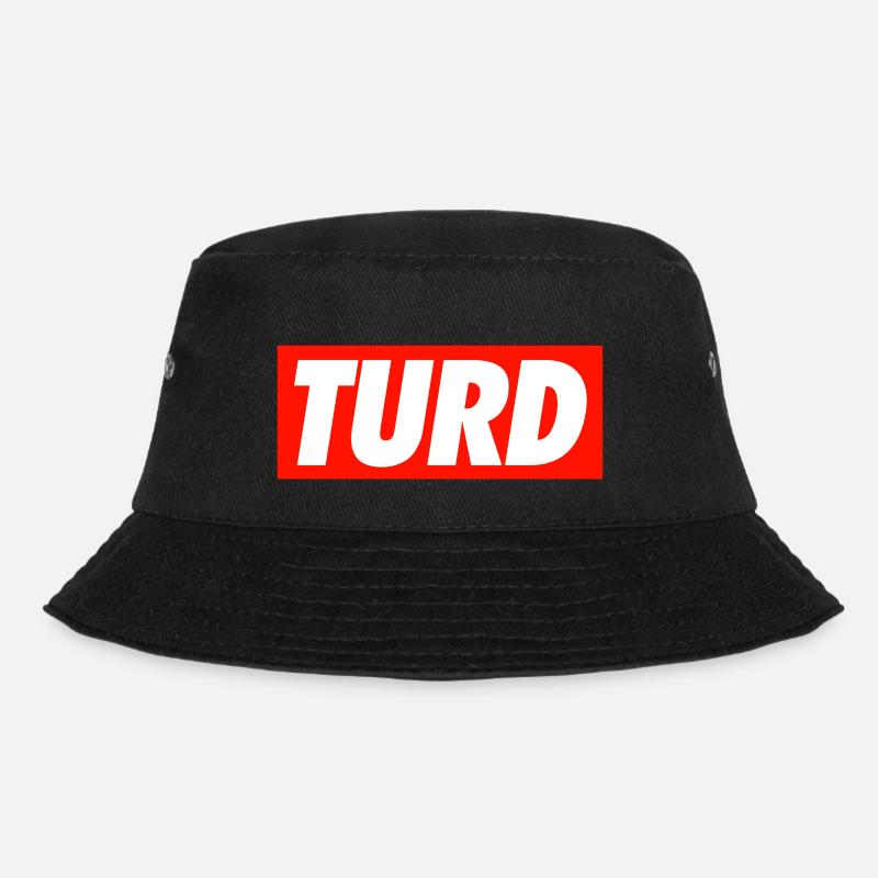 Turd - Bucket Hat - black