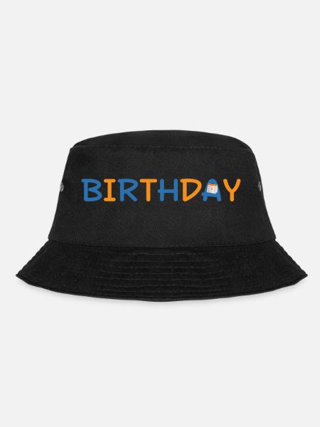 Birthday - Bucket Hat - black