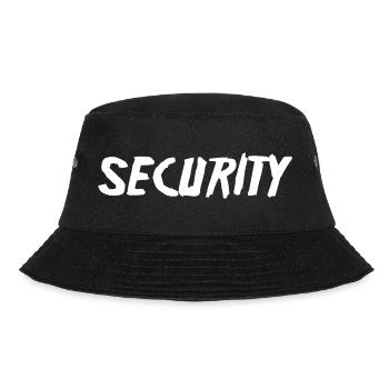 Security - Bucket Hat - Schwarz - Vorne - Lela (165cm)