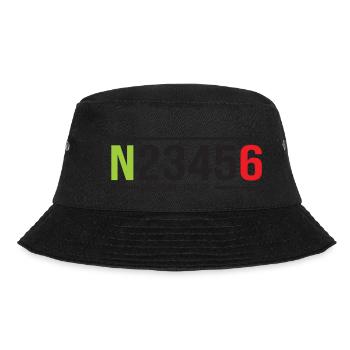 Motorcycle Gears 1N23456 One Down-Five Up - Bucket Hat - black - Front - Lela (165cm)