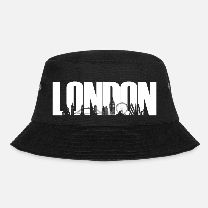 Londres, Angleterre, Royaume-Uni, Skyline - Bob - noir