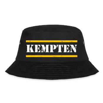 Kempten - Bucket Hat - Schwarz - Vorne - Lela (165cm)