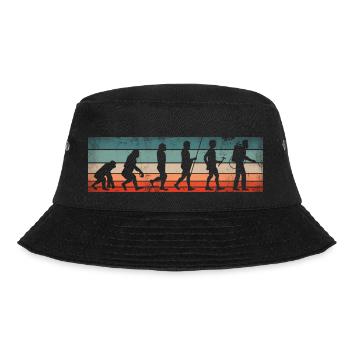 Exterminator Pest Control Technician Evolution - Bucket Hat - Schwarz - Vorne - Lela (165cm)