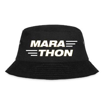 Fußball Soccer - Bucket Hat - Schwarz - Vorne - Lela (165cm)