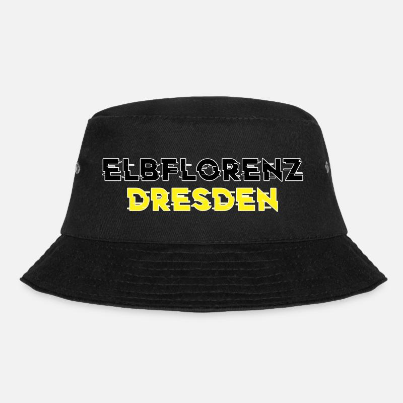 Elbflorenz Dresdner Dresden Geschenk - Bucket Hat - Schwarz