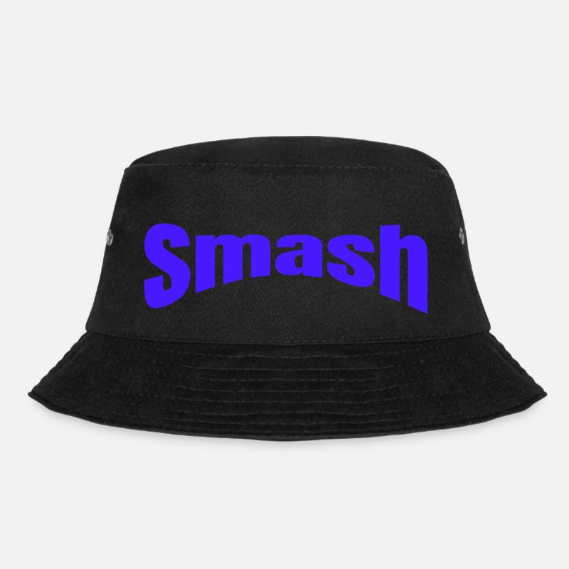 Smash - Bucket Hat - black