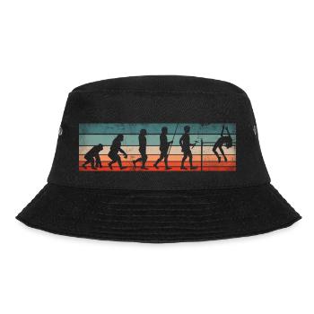 High Jump Jumping Jumper Track and Field Evolution - Bucket Hat - Schwarz - Vorne - Lela (165cm)