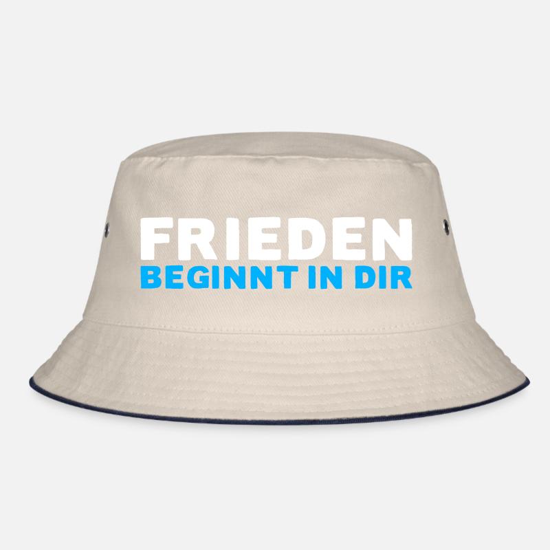 FRIEDEN BEGINNT IN DIR Bucket Hat