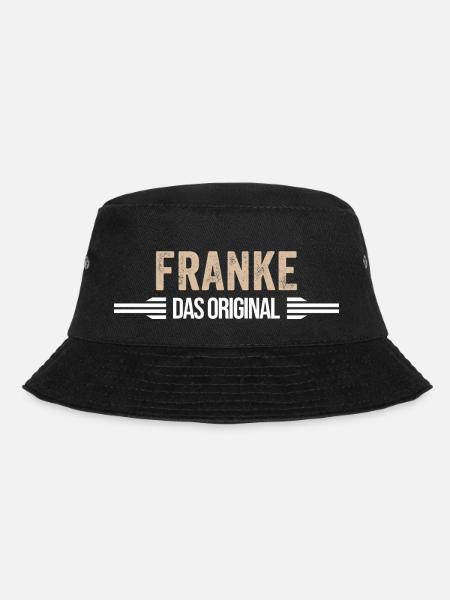 Franke Das Original Bayer Fränisch Frankenland - Bucket Hat - Schwarz