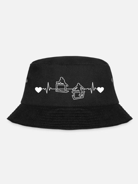 Hürdenlauf Leichtathletik Hürdenläufer - Bucket Hat - Schwarz