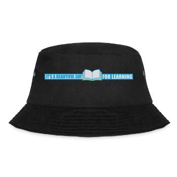 beautiful day for learning - Bucket Hat - black - Front - Lela (165cm)