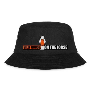 goose on the loose - Bucket Hat - black - Front - Lela (165cm)