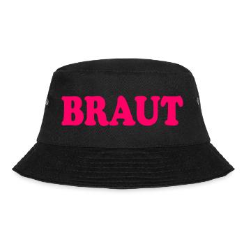 Braut - Bucket Hat - Schwarz - Vorne - Lela (165cm)