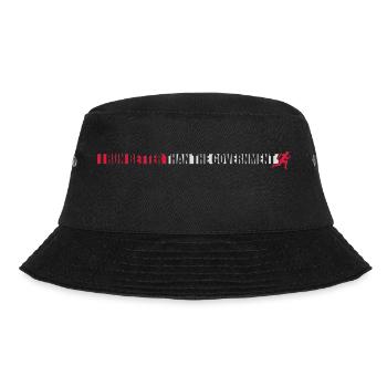 run better than government - Bucket Hat - black - Front - Lela (165cm)