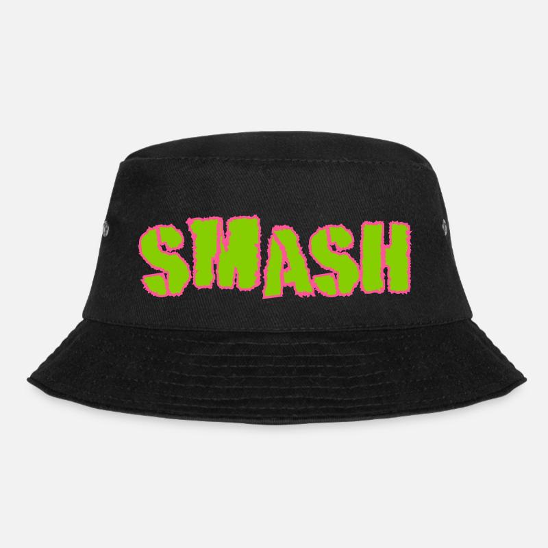Smash - Bucket Hat - Schwarz
