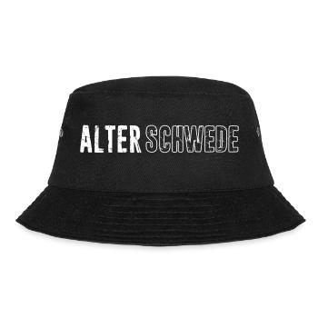 Alter Schwede Lustiger Ausdruck Spruch für Freunde - Bucket Hat - Schwarz - Vorne - Lela (165cm)