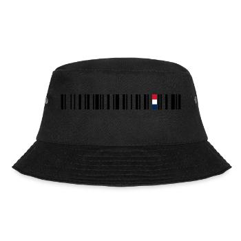 France - Bucket Hat - Schwarz - Vorne - Lela (165cm)