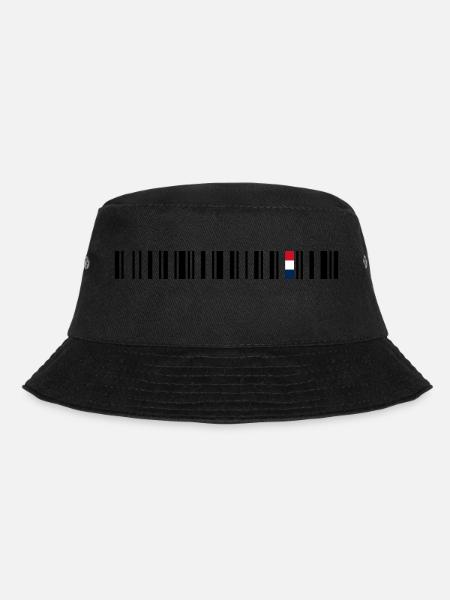 France - Bucket Hat - Schwarz