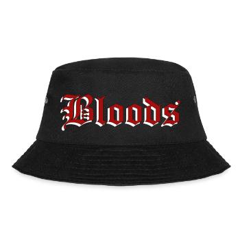 Bloods Hip Hop Gang Cadeau - Bob - noir - Devant - Lela (165cm)