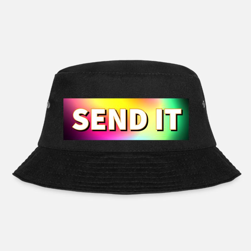 Logo de la boîte SEND IT - Bob - noir