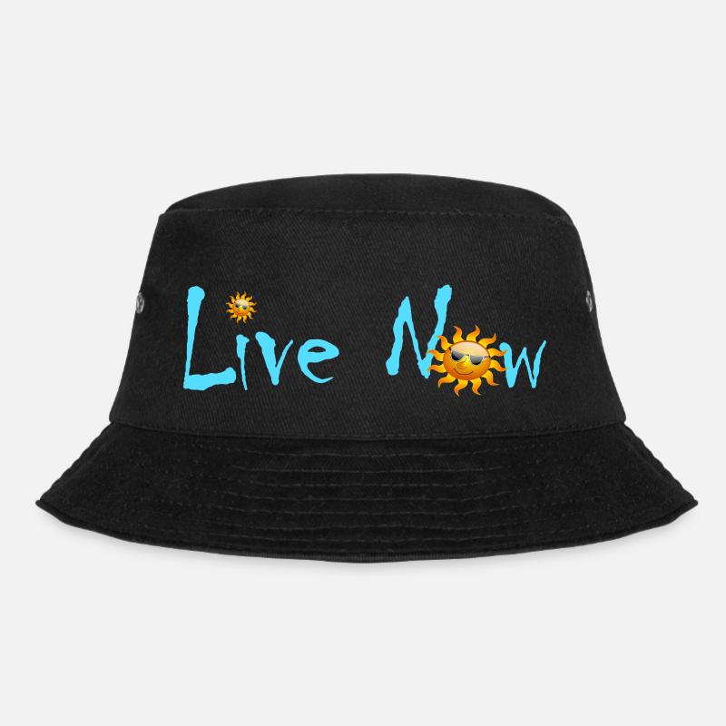 Live Sun - Bucket Hat - Schwarz