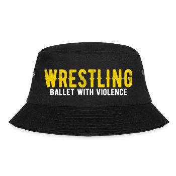Grappling Martial Arts Wrestling - Bucket Hat - Schwarz - Vorne - Lela (165cm)