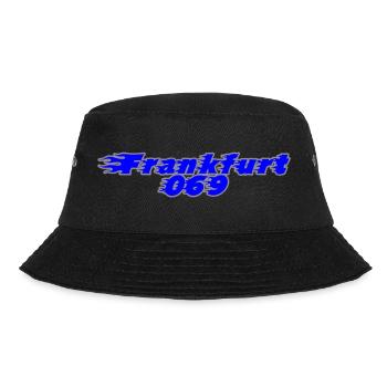 FRANKFURT 069 Bembel - Bucket Hat - Schwarz - Vorne - Lela (165cm)