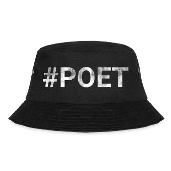 Poet - Bucket Hat - black - Front - Lela (165cm)
