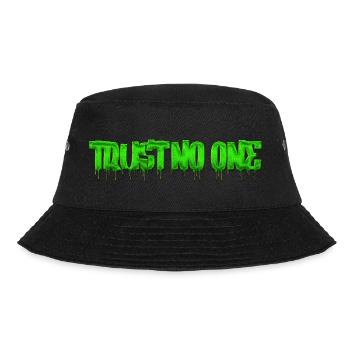 Trust no one inspirational love motivation vibes - Bucket Hat - black - Front - Lela (165cm)