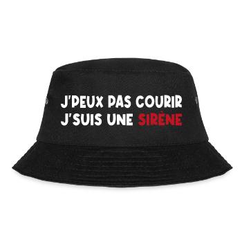 je peux pas courir je suis une sirène - Bob - noir - Devant - Lela (165cm)