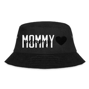 Mommy - Bucket Hat - Schwarz - Vorne - Lela (165cm)