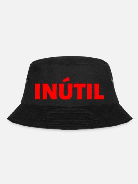 nutzlos Spanisch Sprache - Bucket Hat - Schwarz