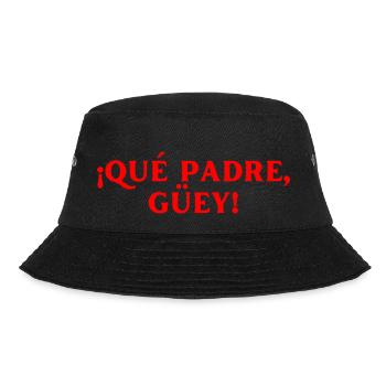 das ist großartig, bruder! Spanisch Sprache - Bucket Hat - Schwarz - Vorne - Lela (165cm)