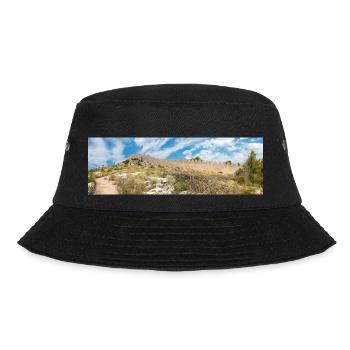 The Wall of Oštrica (Bedem Grebastica) Croatia - Bucket Hat - black - Front - Lela (165cm)