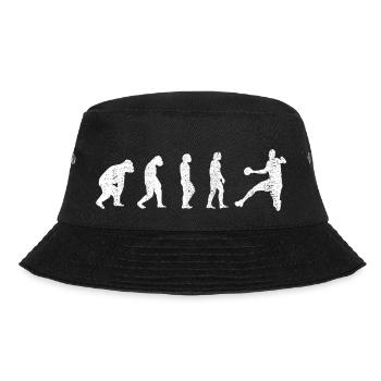 Handballfan Handballspieler Handballteam Handball - Bucket Hat - Schwarz - Vorne - Lela (165cm)