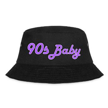 90's baby - Bucket Hat - black - Front - Lela (165cm)