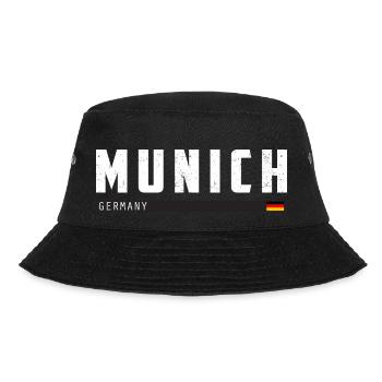 Munich Germany Vintage Retro - Bob - noir - Devant - Lela (165cm)