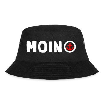 moin - Bucket Hat - Schwarz - Vorne - Lela (165cm)