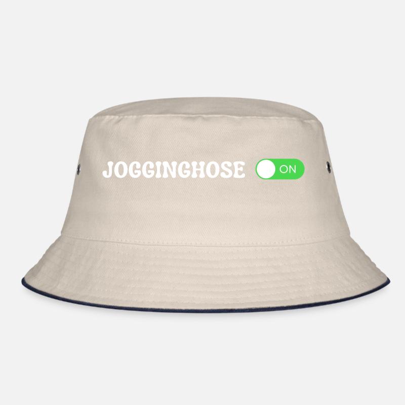 Jogginghose on Bucket Hat