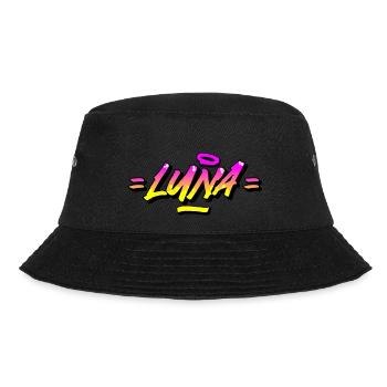 Graffiti Name Luna - Bucket Hat - black - Front - Lela (165cm)