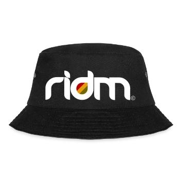 ridm logo - Bucket Hat - Schwarz - Vorne - Lela (165cm)